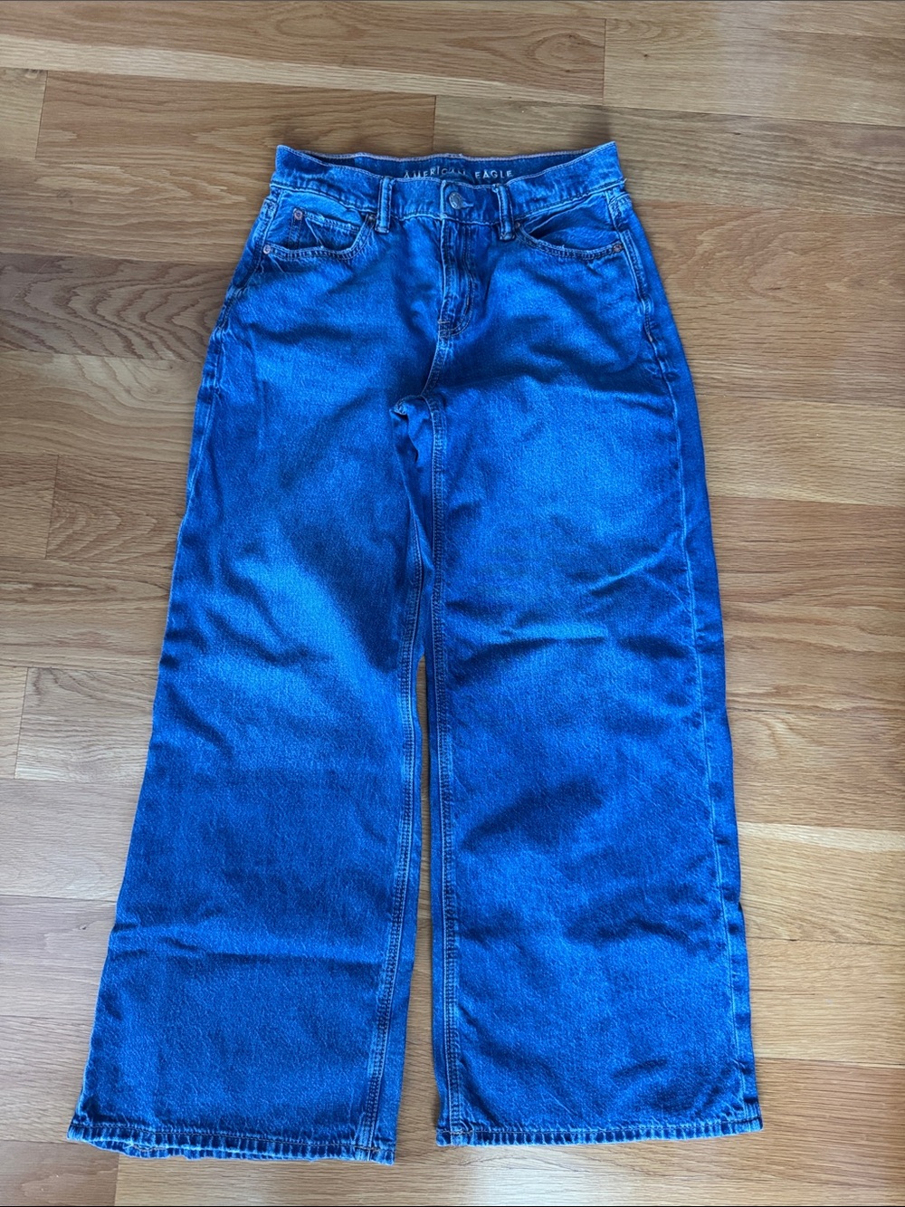American Eagle Outfitters Dreamy Drape Ultra-Wide Leg Jeans